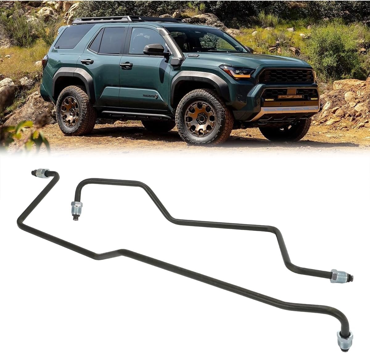 Rack Pinion Transfer Lines for Toyota Tundra 2000-2004 3.4L 4.7L | Tundra 2005-2006 4.0L 4.7L | Sequoia 2001-2007 4.7L