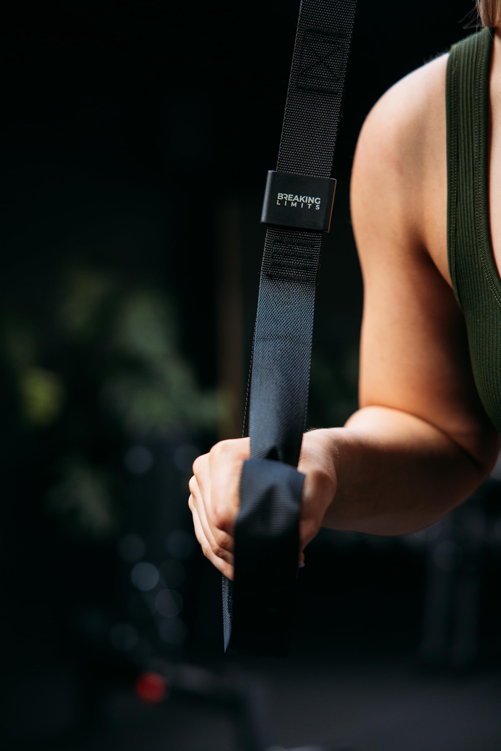 Breaking Limits Sling Trainer per la casa – Sling Trainer per allenamento della forza – Attrezzature Outdoor Fitness Gym