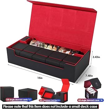 Amazon.com: Scimi Premium Trading Card Storage Case TCG Deck Box