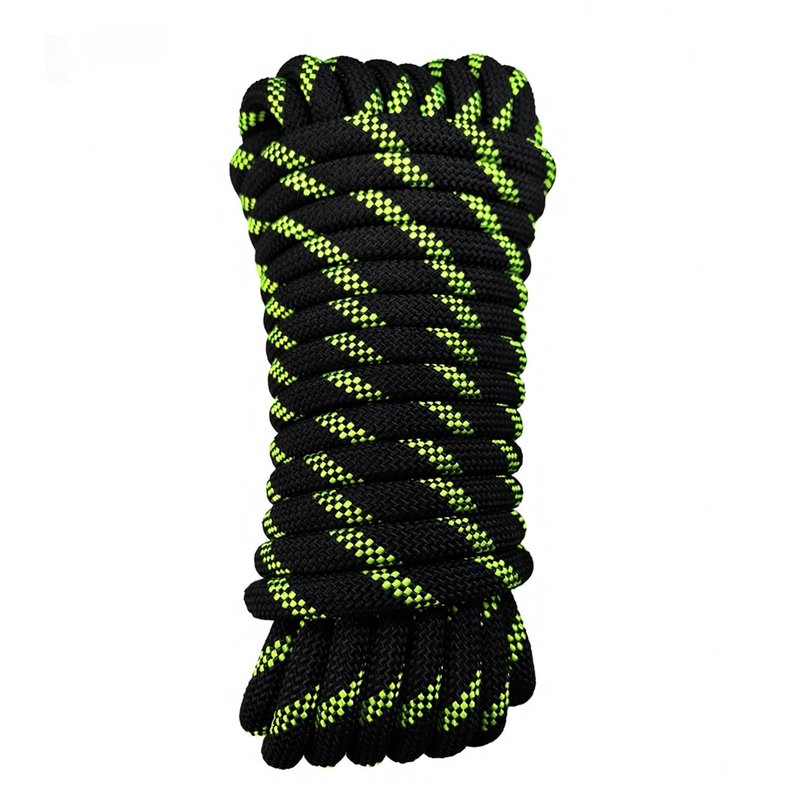 Corde d'escalade de 10mm Corde Statique de 10m pour Sauvetage en Hauteur Bateau Parachute Randonnée Extérieur Alpinisme Sport Camping Grande Capacité de Charge et Résistance à l'usure