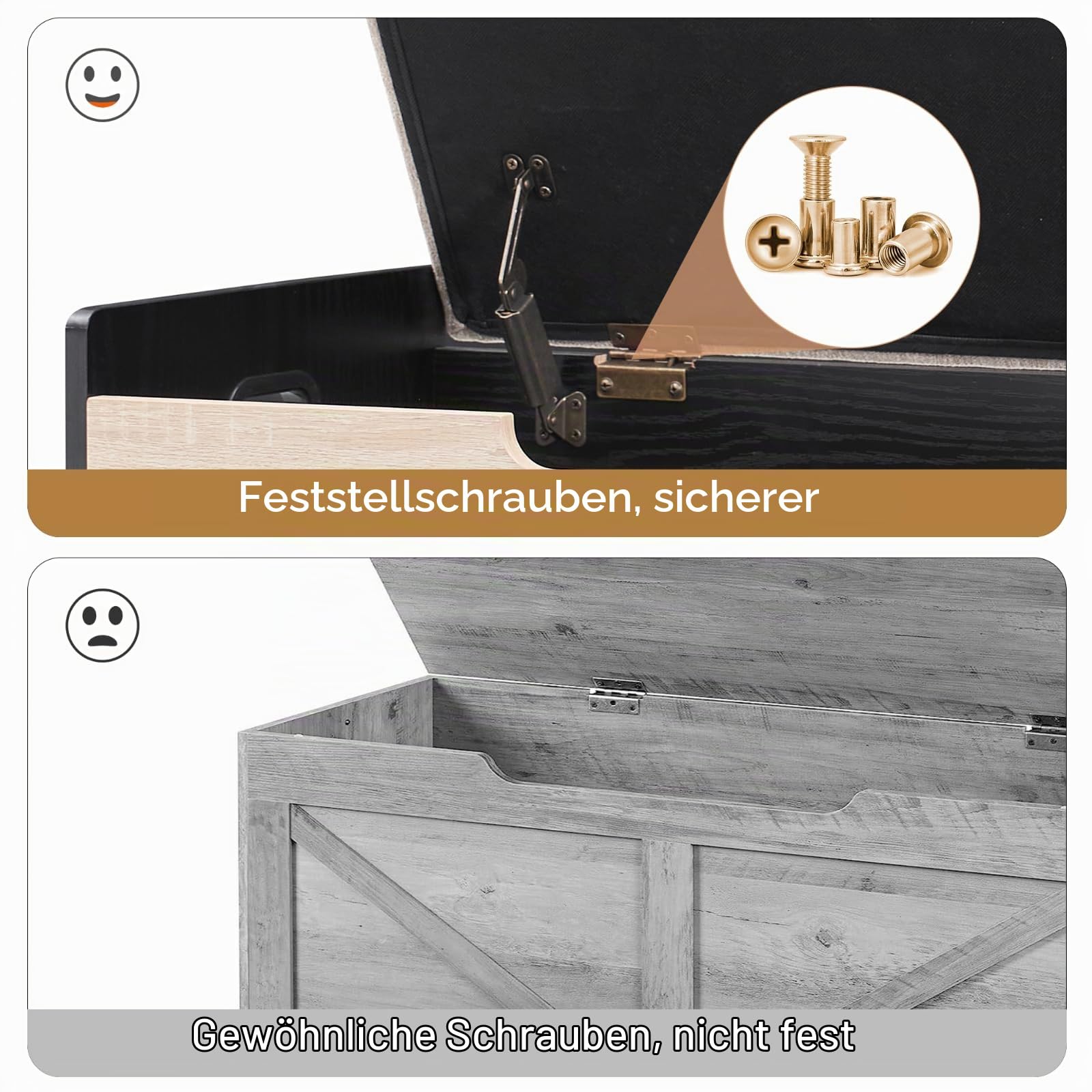 Garvee Schuhbank Rattan Sitzbank mit Kissen Sitztruhe mit Stauraum Aufbewahrungsschrank Aufbewahrungstruhe für Flur Schlafzimmer Wohnzimmer 100 * 40 * 46 cm Schwarz