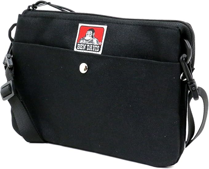 Amazon Co Jp Ben Davis ベンデイビス ショルダーバッグ サコッシュ ブラック Free シューズ バッグ