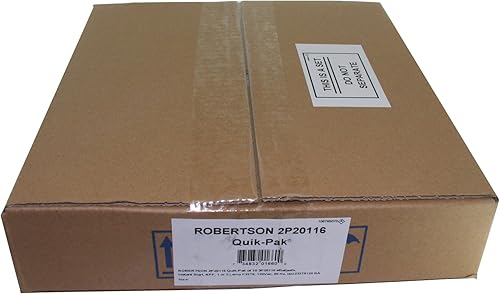 ROBERTSON 2P20116 Quik-Pak de 10 eBallasts, Instant Start, NPF, 1 o 2 lámparas F32T8, 120Vac, 60 Hz, Modelo ISU232T8120 BA (Reemplaza a Robertson