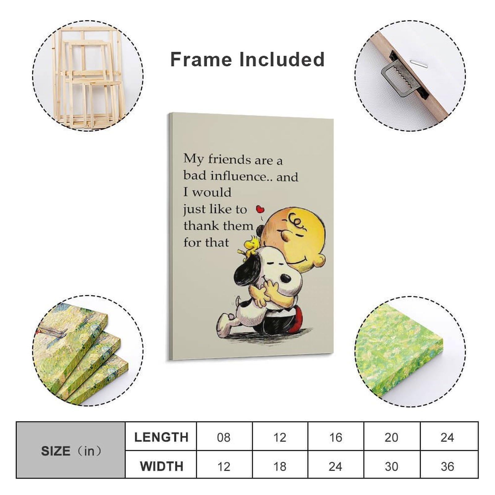 スヌーピーポスター ポジティブメッセージ