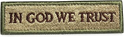 in GOD We Trust - Tactical Morale Patch - Multitan