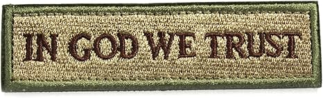 in GOD We Trust - Tactical Morale Patch - Multitan
