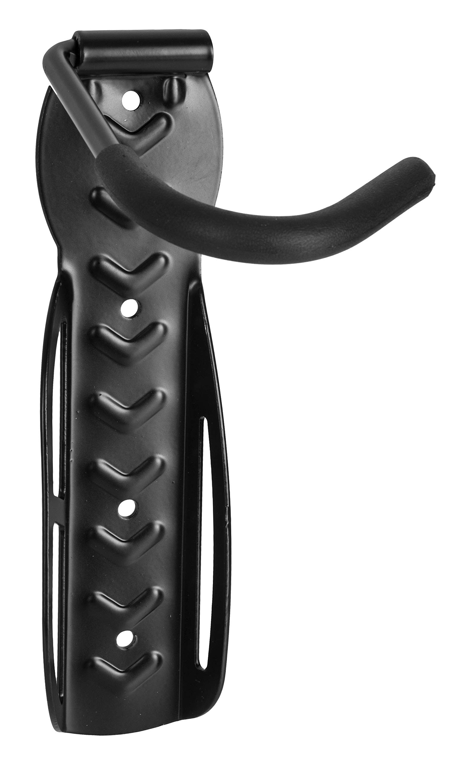 Gancio Portabiciclette Da Parete - Supporto Per Bici, Carico 25kg, Nero, Risparmio Spazio - Foto 3