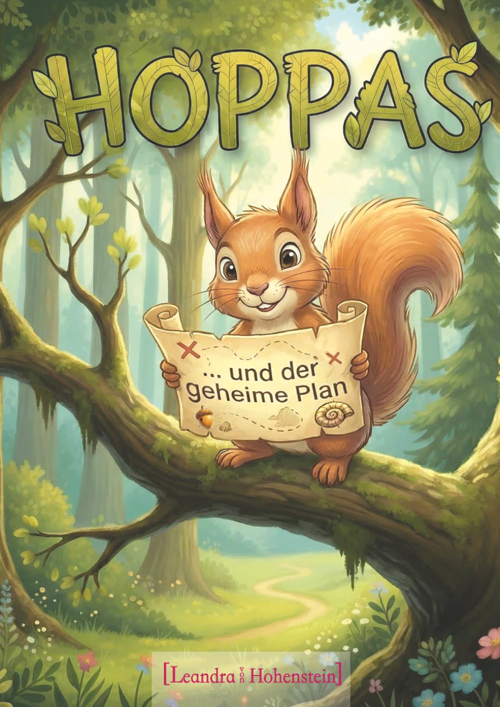 Hoppas und der geheime Plan: Wie ein kleines Eichhörnchen den Wald rettet – eine Geschichte über Mut, Freundschaft und große Ideen