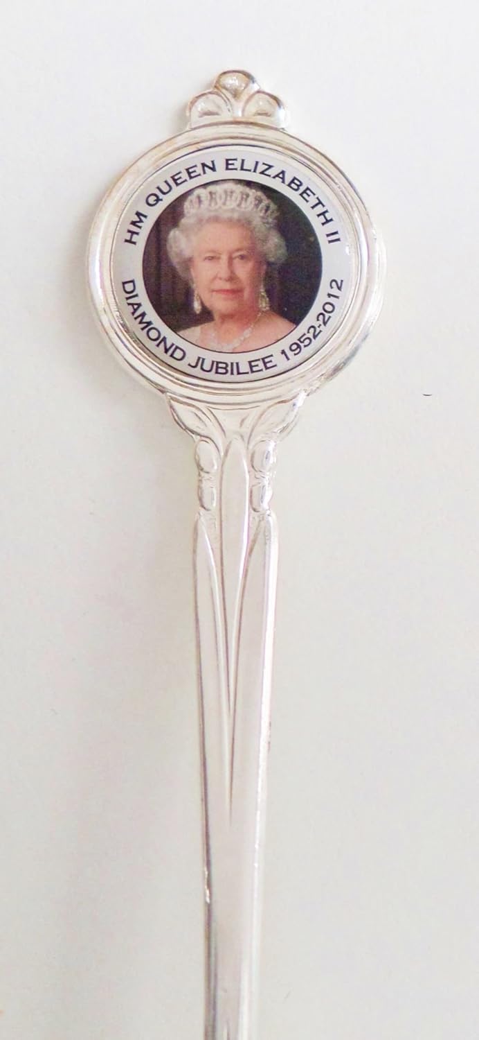 Queen Elizabeth II Diamond Jubilee Round SilverPlated