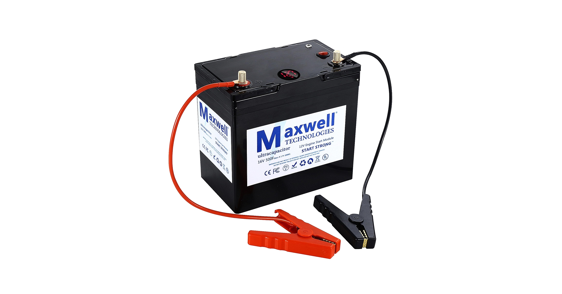 Amazon.com: Maxwell 16V 500F Super Capacitor 12V Jump