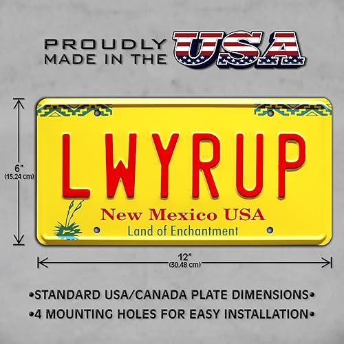 Miniatura 3 de Breaking Bad | LWYRUP + 327 2153 | Matrículas estampadas de metal