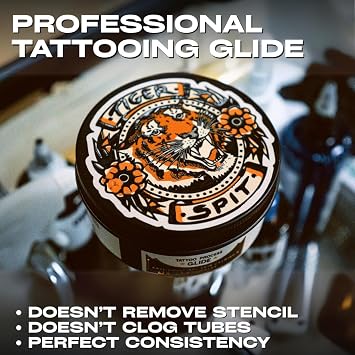 Tattoo Glide, Professional & Vegan Tattoo Balm for Cruelty-free Tattooing, 200ml