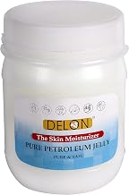 DELLON 100% Pure & Safe White Petroleum Jelly (No Smell) pH 5.5, No allergy to skin, Exp. 5 yrs - 500 gm (NOTE: Due to Iran-US war, price and availability may vary.)