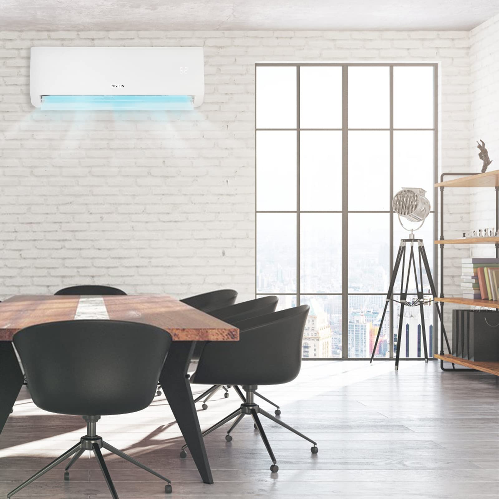 Buy 12,000 BTU Ductless Mini Split AC/Heating System, SplitSystem Wall