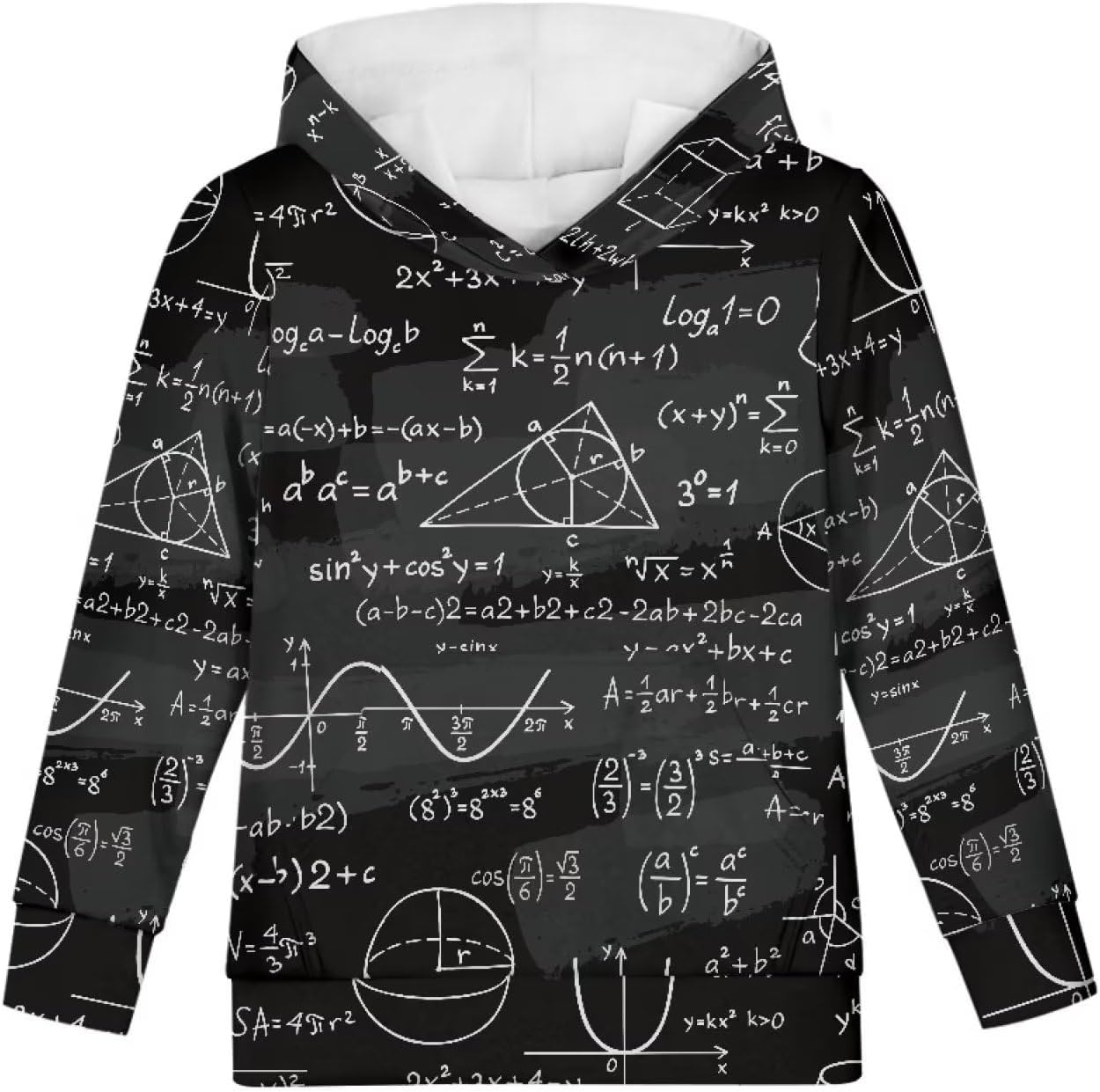 Talayituse Youth Kids Hoodies for Boys Girls with Pockets Pullover Hooed Sweatshirt Long Sleeve Tops Age 6-16 Years Old