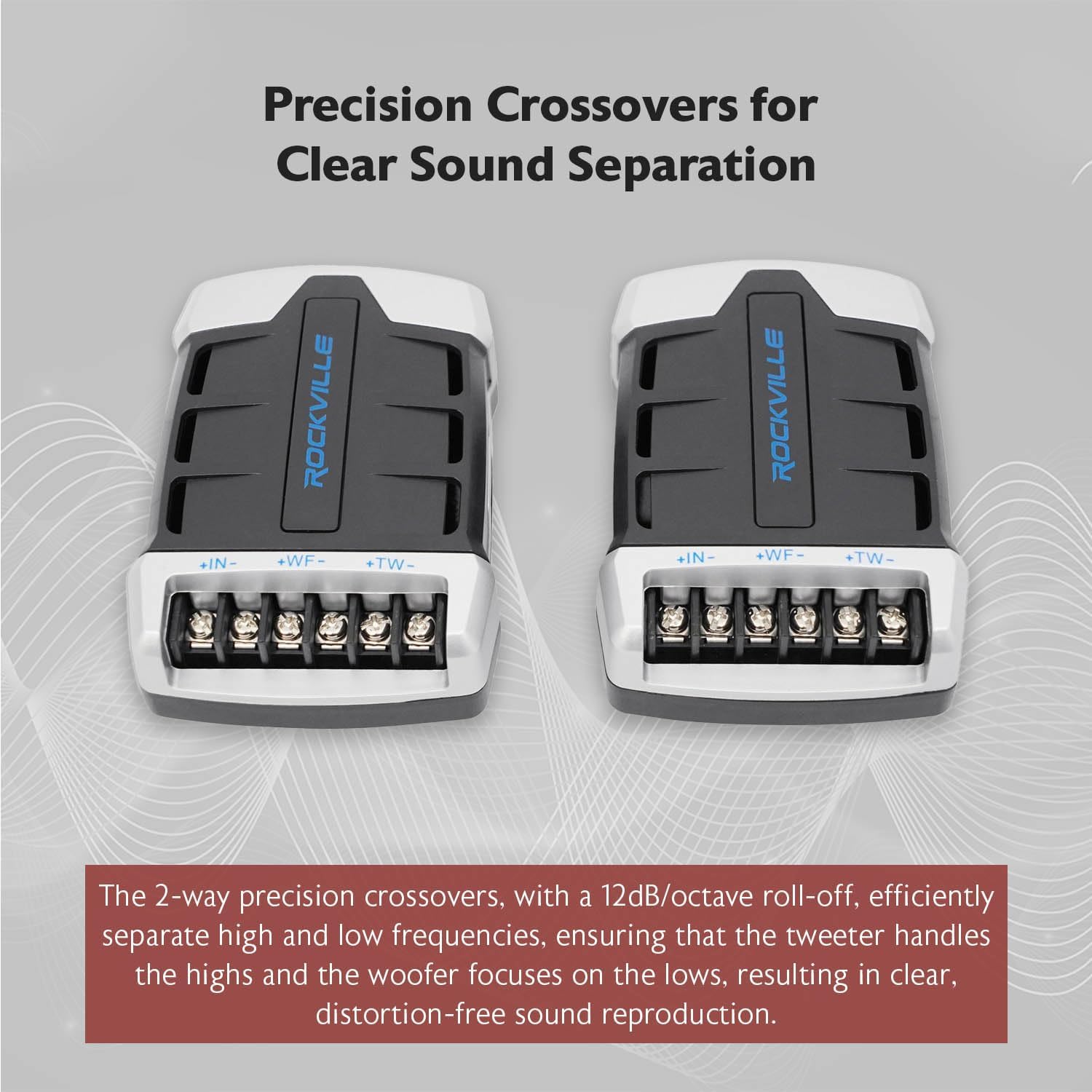 Rockville RV69.2C 6x9" Component Car Speakers, 1000W, 4 Ohm, Rich Bass, CEA Rated, Polypropylene Woofer, Butyl Rubber Surround, Perfect for Car Audio - Image 6