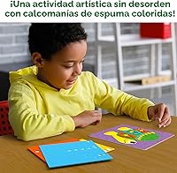 Vista 3 de Skillmatics Actividad artística con calcomanías de espuma – Animales, cesta de Pascua, diversión sin desorden para niños, más de 800 calcomanías