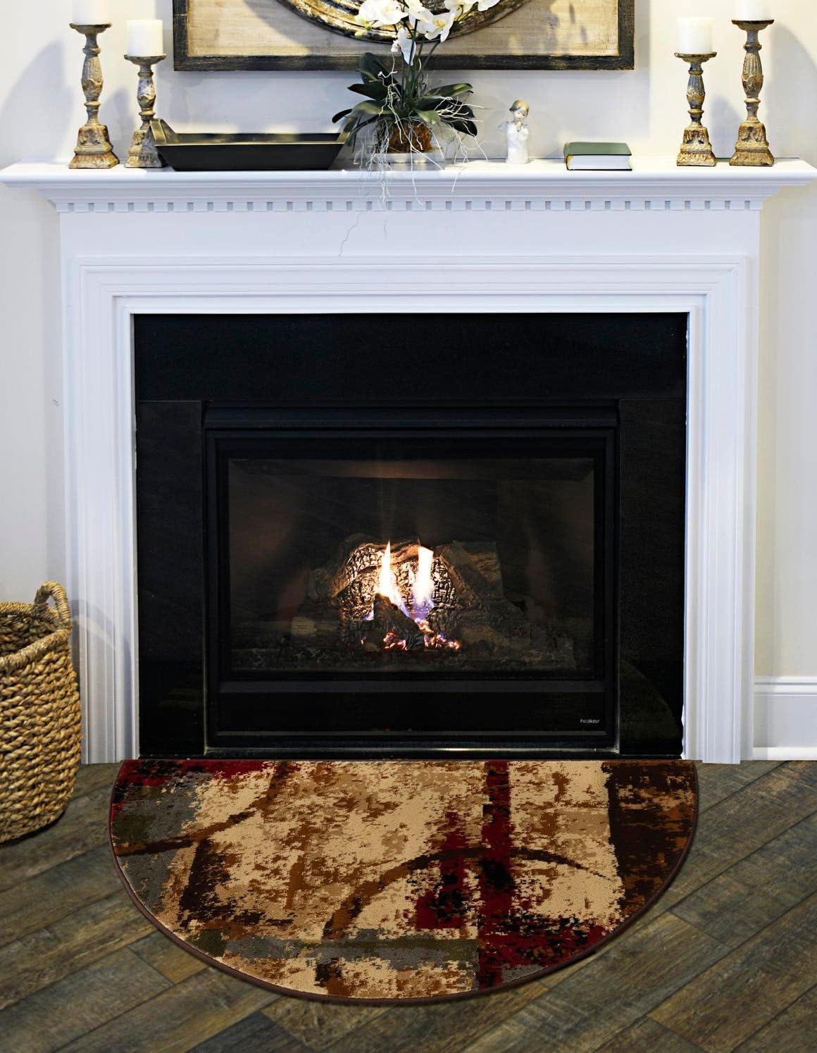Amazon.com: Rugs.com Cafe Collection Rug – 3' x 6' Hearth Multi Medium ...