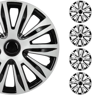 SCITOO Premium 16 Inch Hubcaps Set of 4 Wheel Rim Cover OEM Style Easy Snap On Car Truck SUV Hub Cap Replacement for Dodgefor Honda,for Mazda,for Kia,for Ford,for Mitsubishi,for Hyundai,etc.