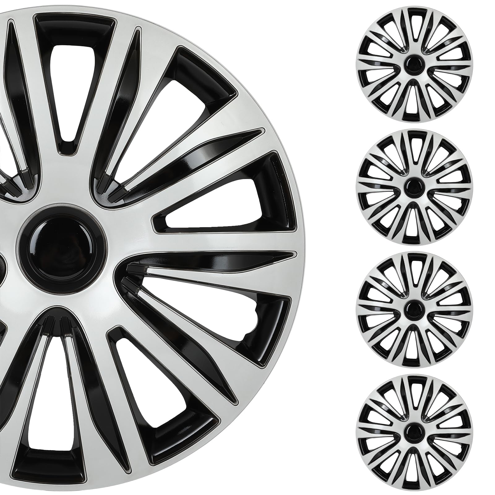 SCITOO Premium 16' OEM Style Hubcaps