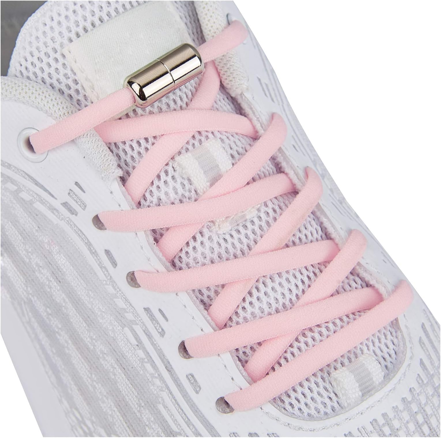 Elastic Shoe Laces for Kids and Adults Sneakers,Elastic No Tie Shoelaces
