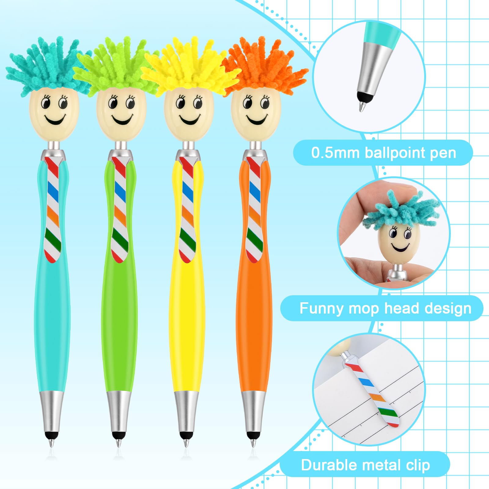 Recharge de stylo à bille rotatif en métal, 10 piè... - Grandado