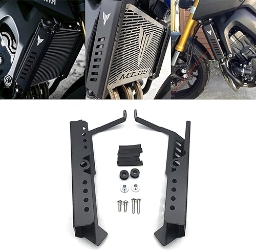 Miniatura 3 de Motocicleta Radiador Rejilla Protector Protector Lateral Radiador Tanque de Refrigeración Guardias Laterales Protector para Yamaha MT09 MT-09 FZ09