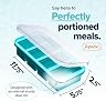 1 Cup Silicone Soup Freezer Molds with Lids thumbnail 2
