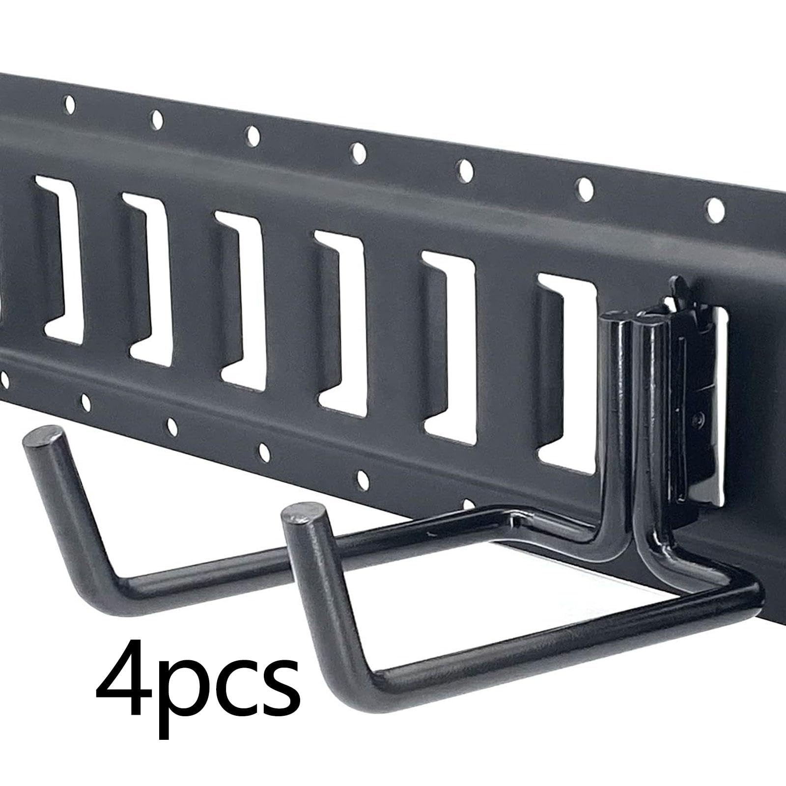Confezione Da 4 Ganci a J Rinforzati per Portautensili, Accessorio Versatile, Facile Da Installare per L'organizzazione Del Garage, Resist