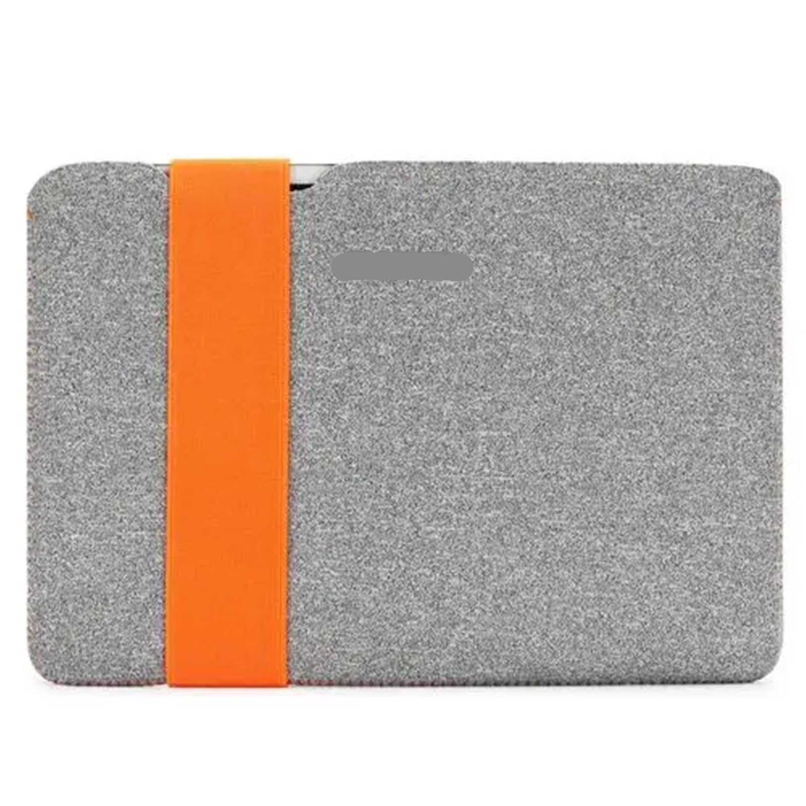 Bolsa Blanda De Tableta Funda for Tableta, Funda portátil for Tableta, Funda con Cremallera for tabletas, Funda a Prueba de Golpes, Funda for Bolsa(Orange and Grey,8 Inch)
