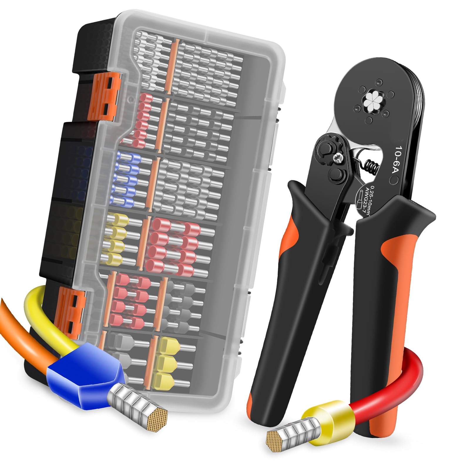 Kalttoy Accuracy Wire Crimping Set With Ergonomic Design Electrical Crimping Plier For Electricians And Craft Enthusiasts High Carbon Steel Pliers