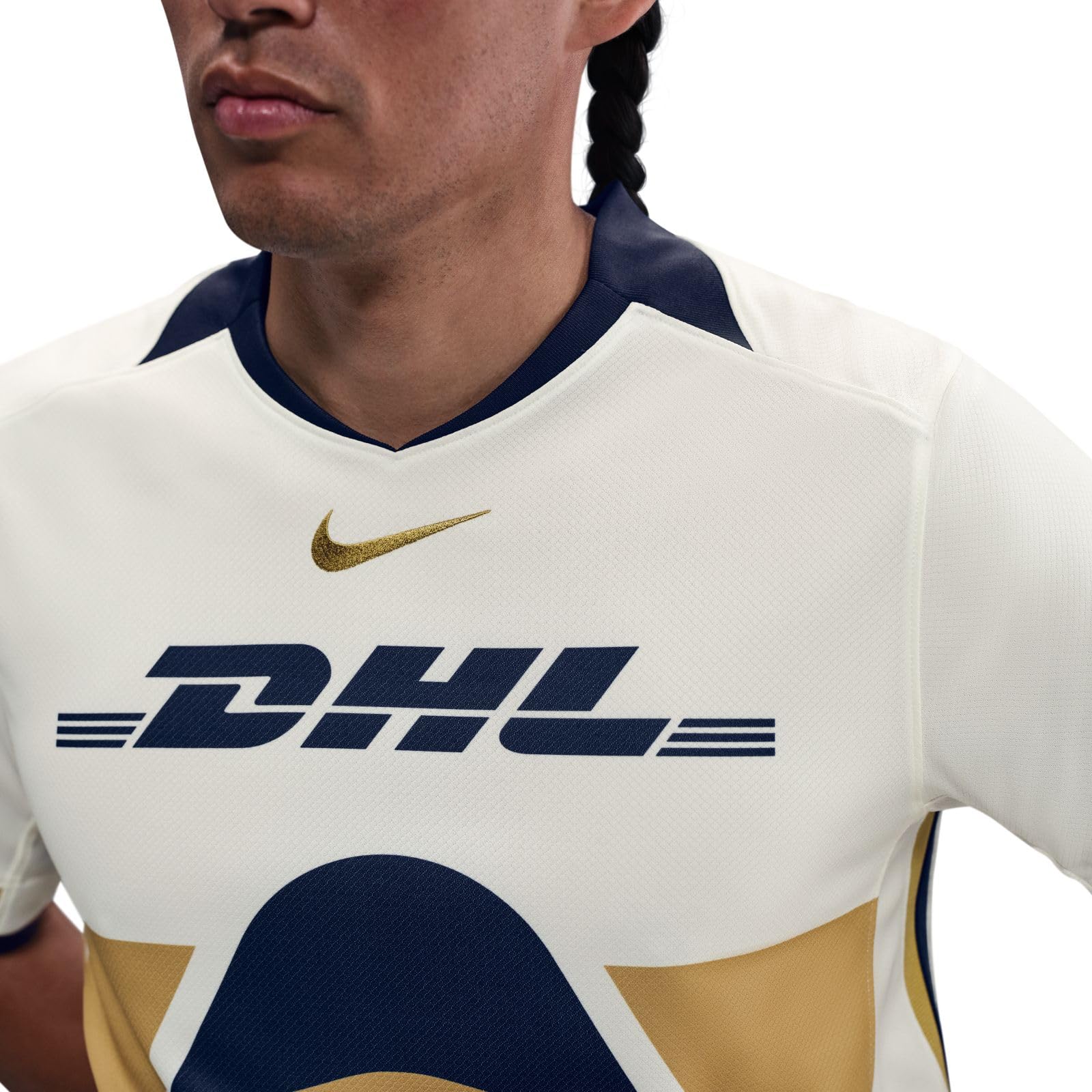 Nike Pumas UNAM 2025/26 Stadium Home Nike Dri-Fit Replika-fußballtrikot (Herren) Maglia da Calcio Uomo