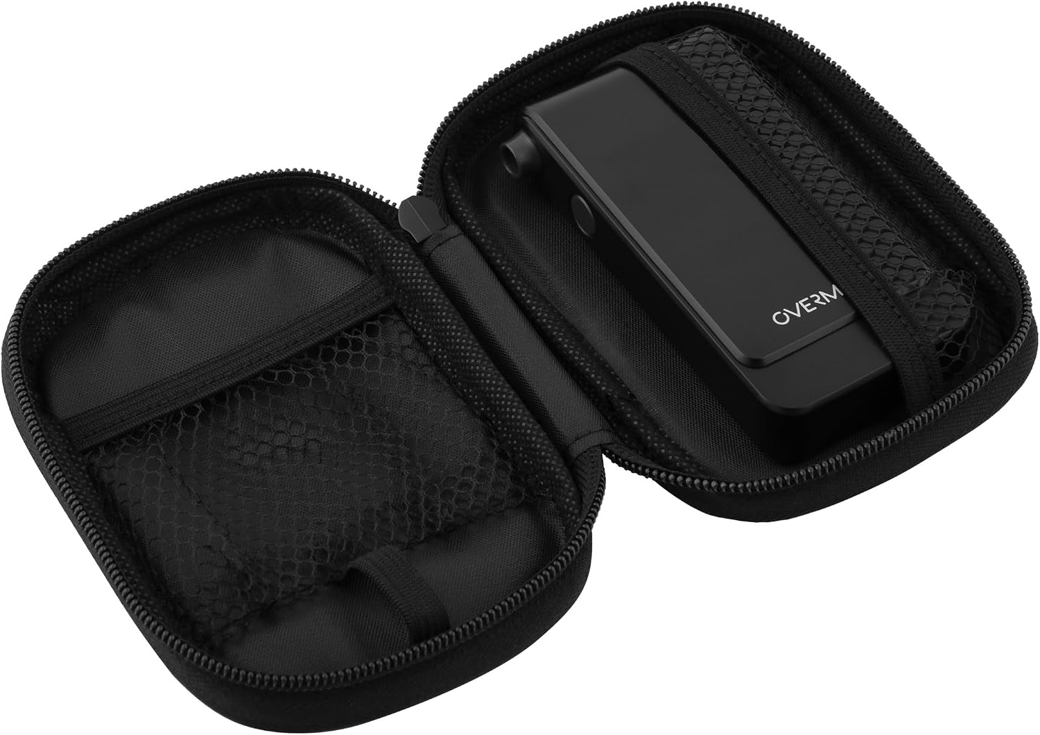 Alkomat AD 10 - Professional Breathalyzer with Platinum Sensor, Fast 5-Second Response, Memory for 50 Tests, BAC Display in Multiple Units, LCD Screen, Battery Warning, Includes 15 Mouthpieces and Cas