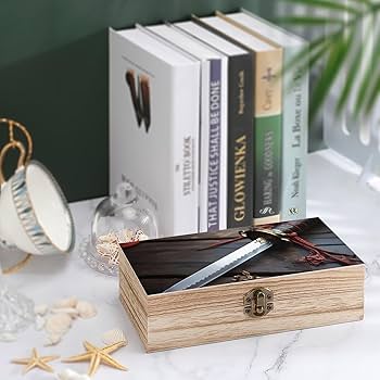 テガミバチ 浅田弘幸 WINSOR & NEWTON ASADA BOX Amazon.com: QWJKM Japan Samurai Sword Wooden Storage Box