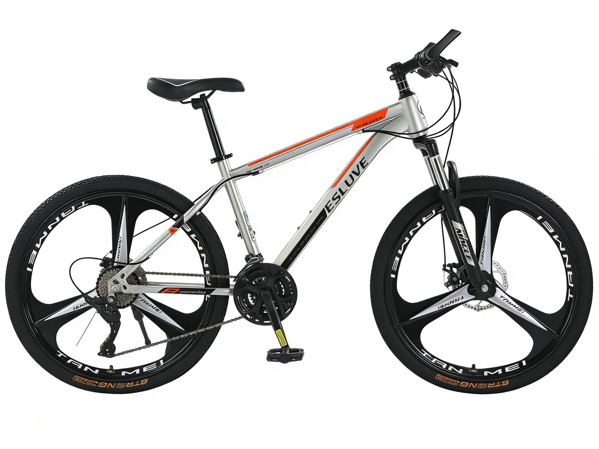 マウンテンバイク 26インチ21段変速軽量 自転車 アウトドア カーキ 