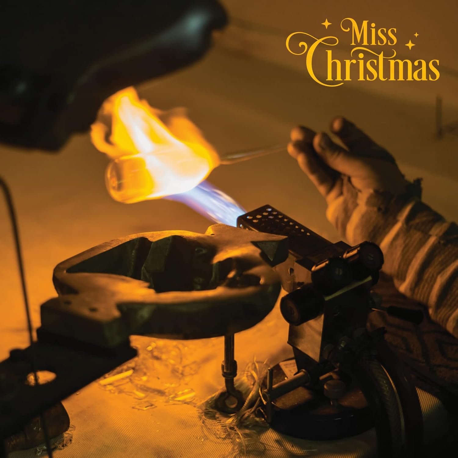 Miss Christmas 2025 Collection Christmas Angel Blown Glass Tree Ornament (Adorable Vintage Angel)