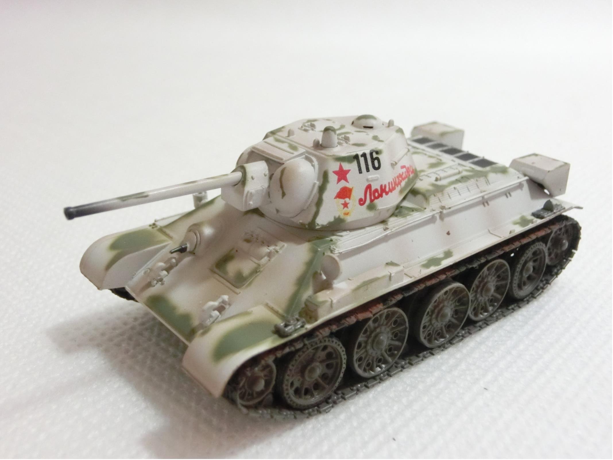Amazon | 1/72 完成品 36269 T-34/76 ソ連陸軍 白ロシア正面軍