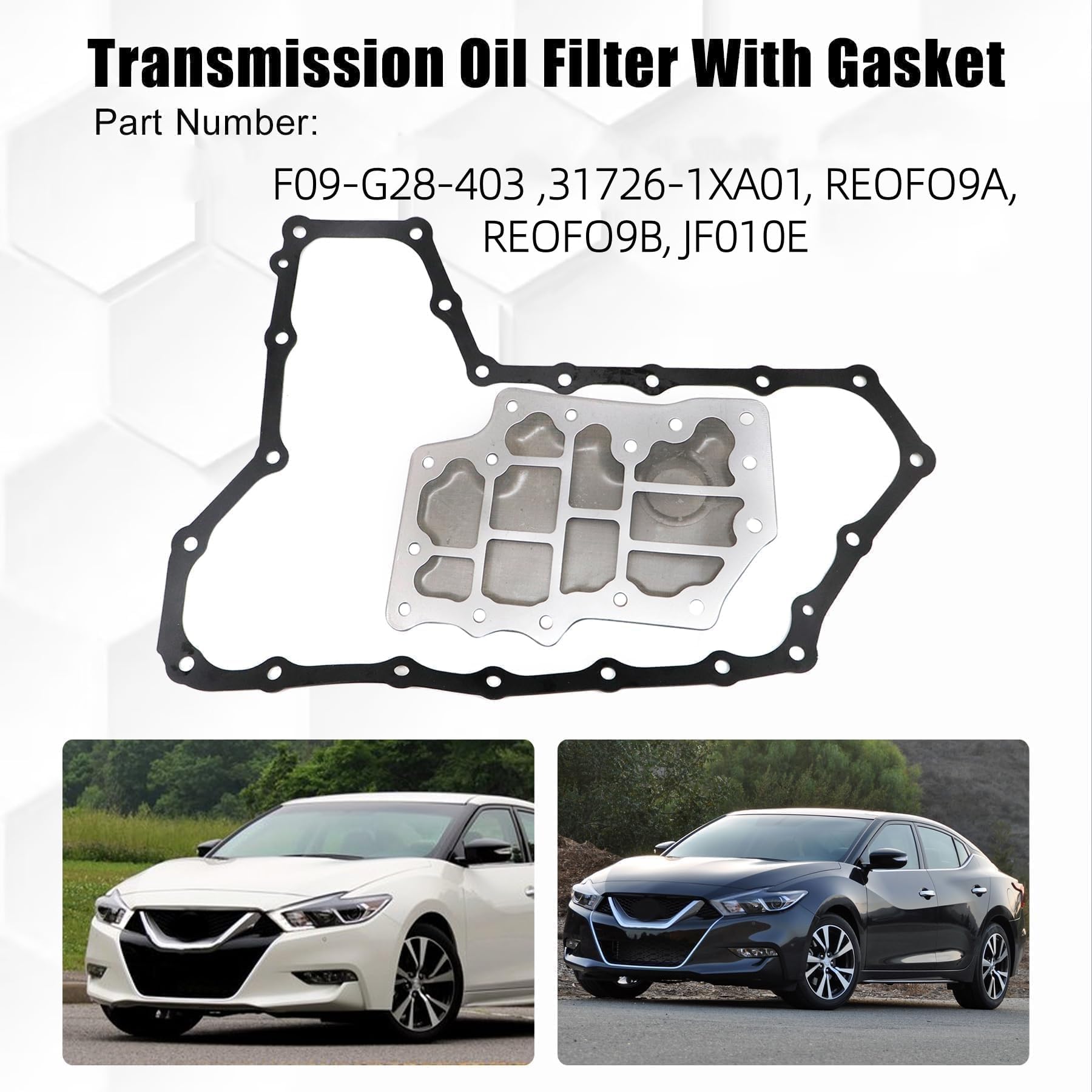 Amazon.com: XQSMWF Automatic Auto Transmission Oil Filter with Pan