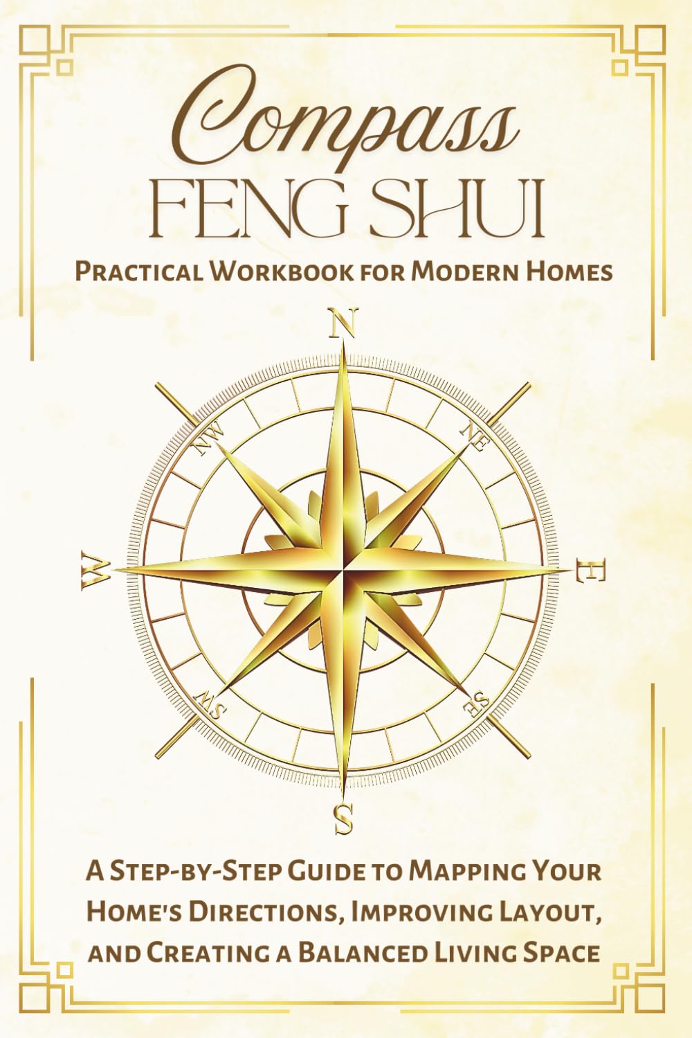 Compass Feng Shui Practical Workbook for Modern Homes: A Step-by-Step Guide to Mapping Your Home's Directions, Improving Layout, and Creating a ... (The Five Dimensions of Modern Feng Shui)