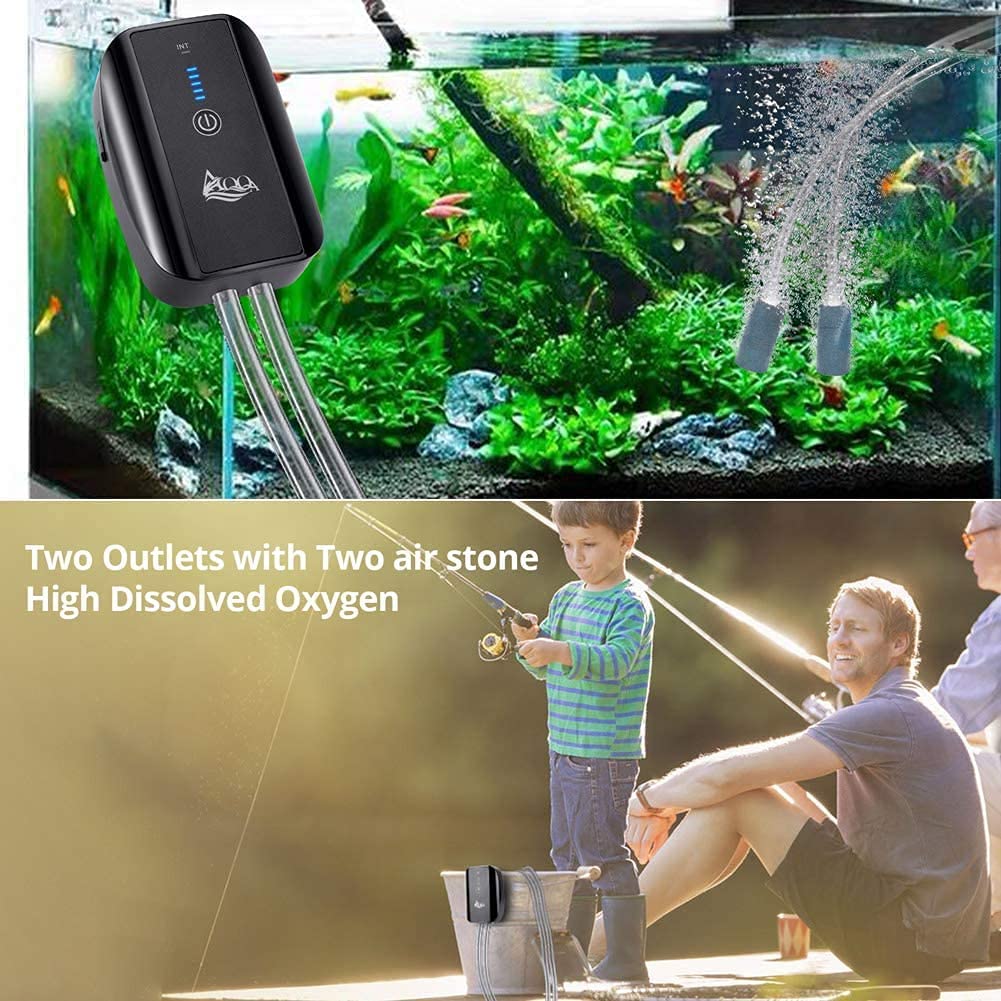 Lychee Aquarium Automatische Feeder, 2,4G WIFI Gecontroleerde Timer