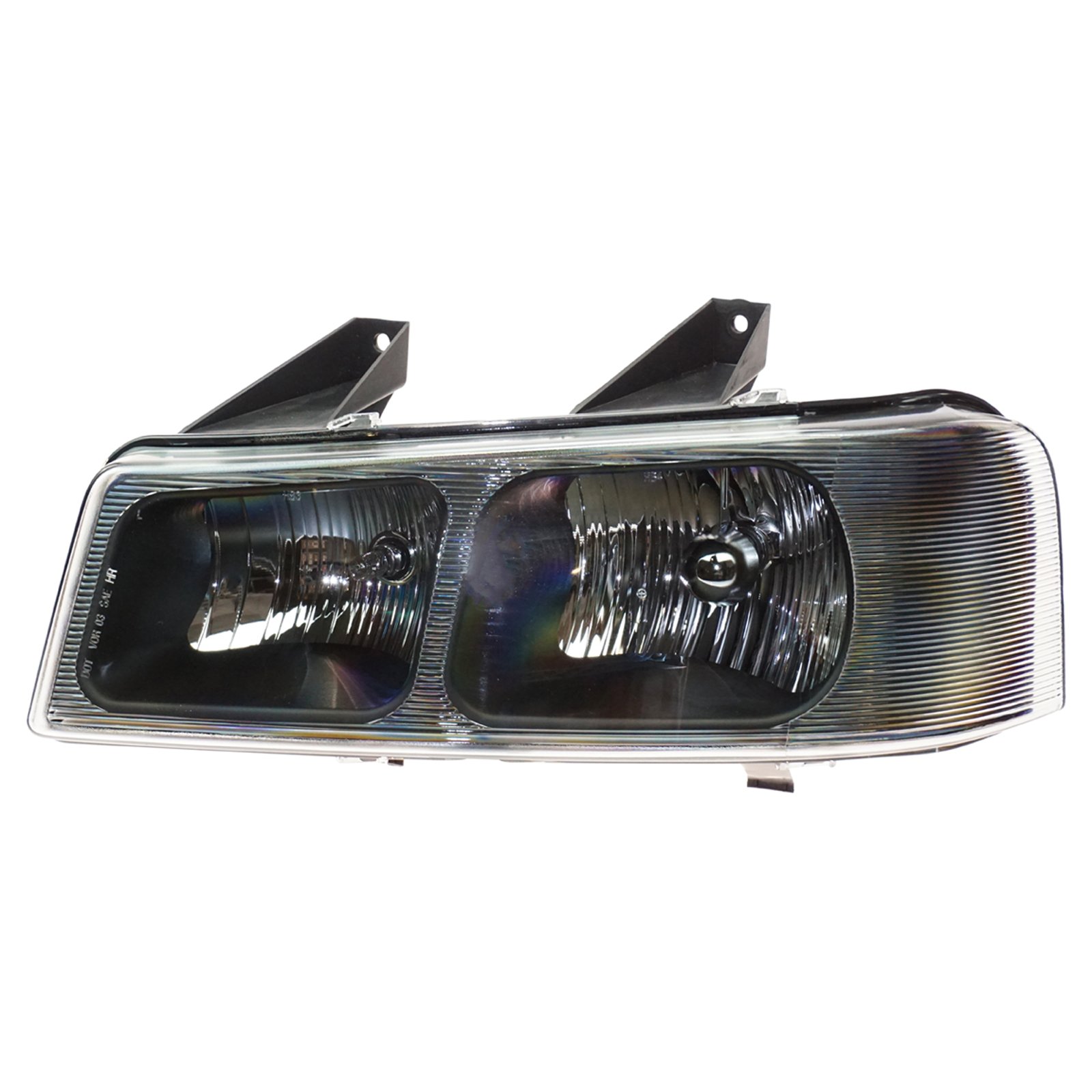 TRQ Driver Side Headlight Assembly Compatible with 2003-2014 Chevrolet Express 1500 GMC Savana Van 2003-2023 2500 3500 GM2502233