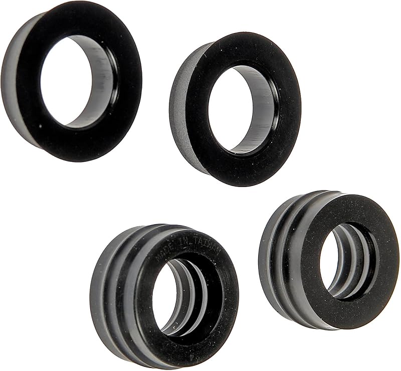 Kit de retentores da linha do radiador de óleo da transmissão APDTY 160164 para Ford, Lincoln e Mercury – 4 unidades