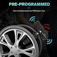 Vista 3 de Sensor de Sistema de Monitoreo de Presión de Neumáticos (TPMS) AULINK para Chevy Aveo Camaro Cruze Equinox HHR Impala Malibu Silverado Traverse