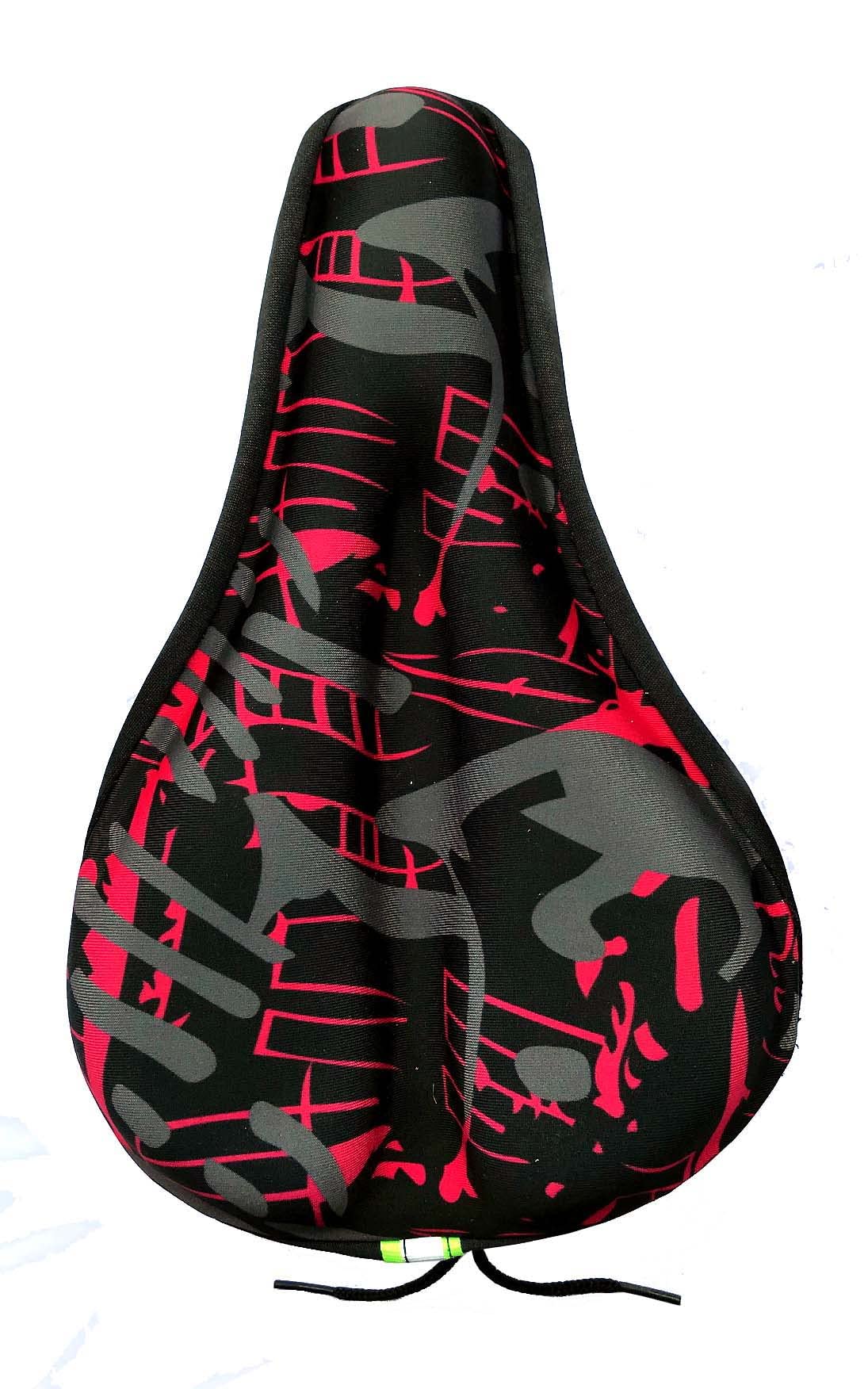 Schrodinger15 70089 Bicycle Cycle Pure Full Gel Black-Red Seat Saddle Cover (B07X164LHN) Amazon Price History, Amazon Price Tracker