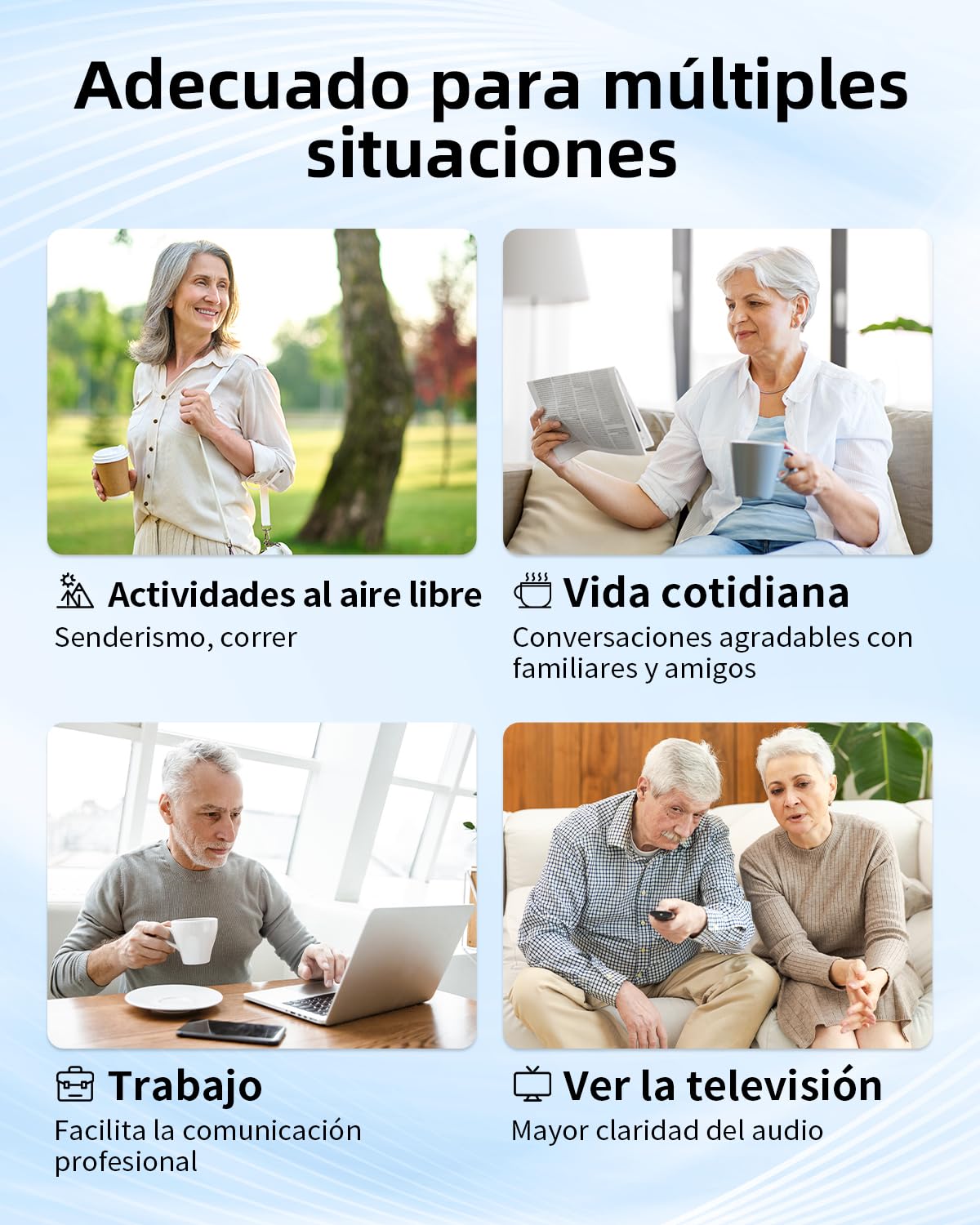 Britzgo Una nueva experiencia Tecnología de procesamiento de señales digitales Dispositivo recargable (azul)
