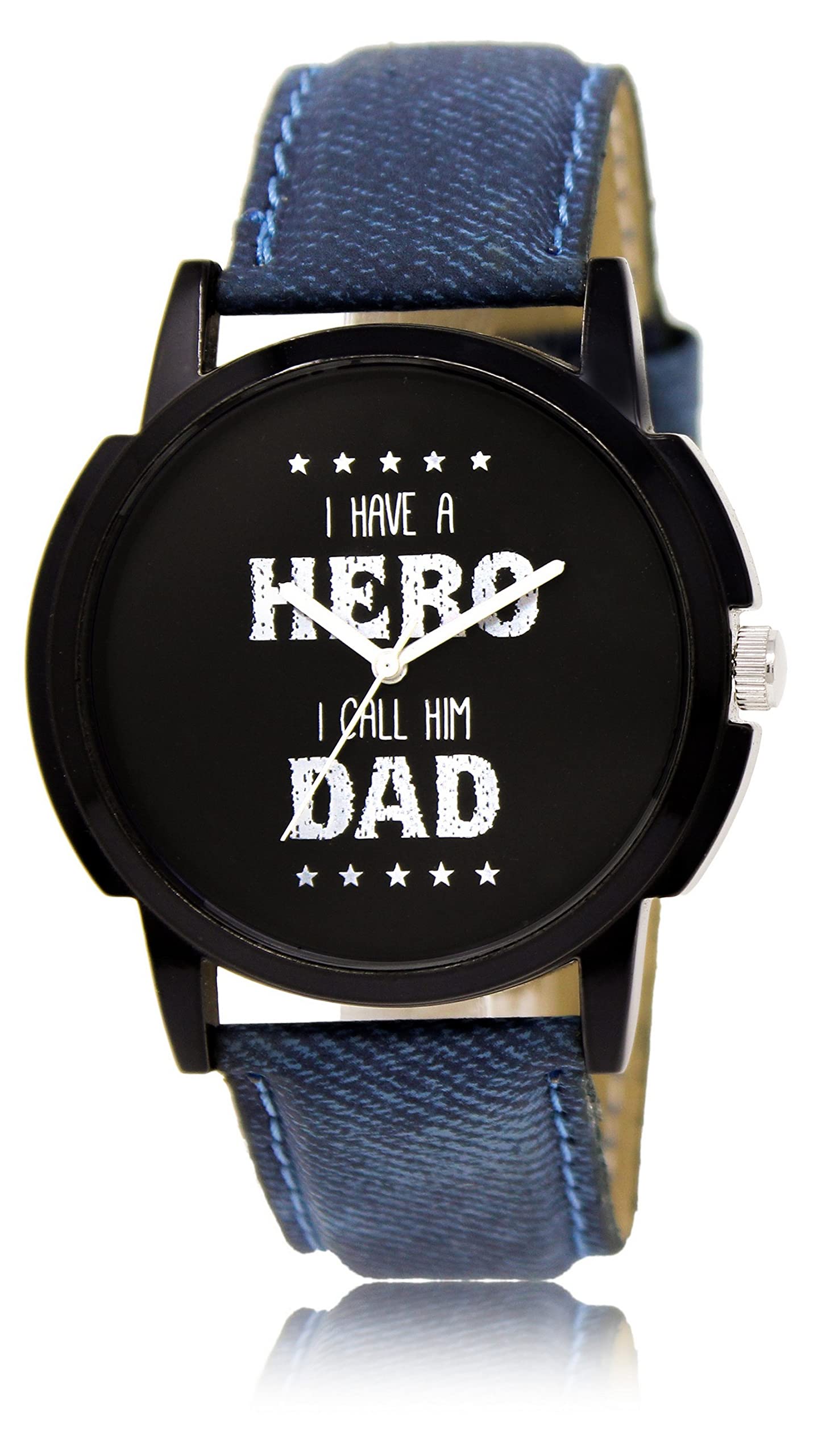 LOREM Black Hero Dad Analog Watch for Men LR07 (B0C2CTWD2Q) Amazon Price History, Amazon Price Tracker