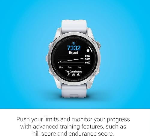 Miniatura 6 de Garmin epix Pro (Gen 2), 1.654 pulgadas, reloj inteligente de alto rendimiento, tecnología de entrenamiento avanzada, linterna incorporada, piedra