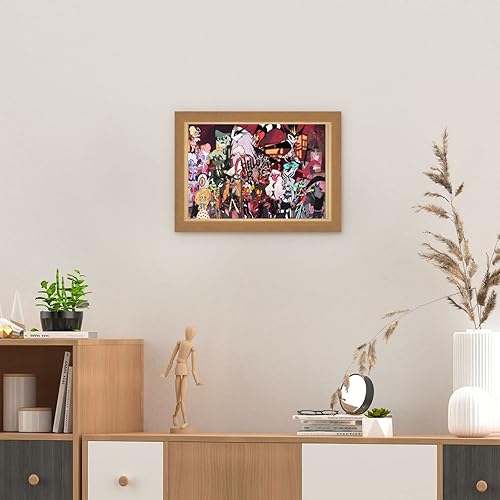 Miniatura 7 de Helluva Anime Boss - Rompecabezas de madera de 300 piezas para adultos, juegos educativos, regalo