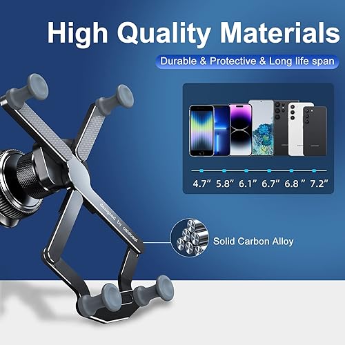 Miniatura 3 de Xuenair - Soporte de teléfono para automóvil soporte de teléfono para ventilación de aire para automóvil enlace mecánico Soporte universal para