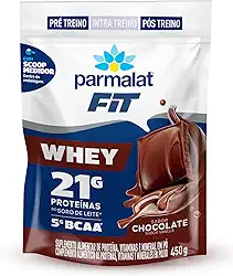 Parmalat Whey Protein Em Pó Chocolate Whey Fit 450G